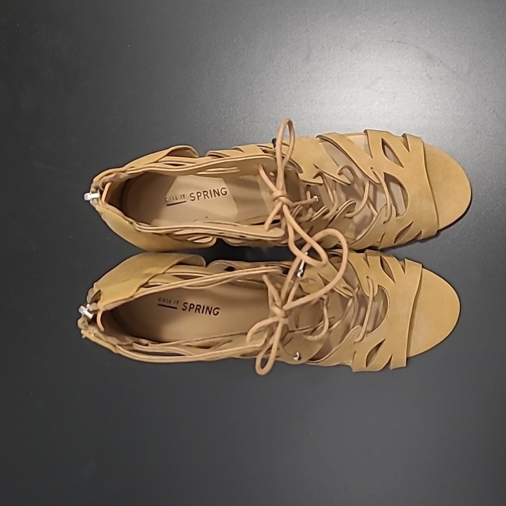 Call it Spring Lace up Sandles